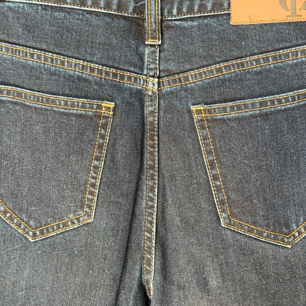 Women's Torrid Curve Rebecka High Rise Straight Leg Jeans - Dark Blue Size 27 - Picture 11 of 16